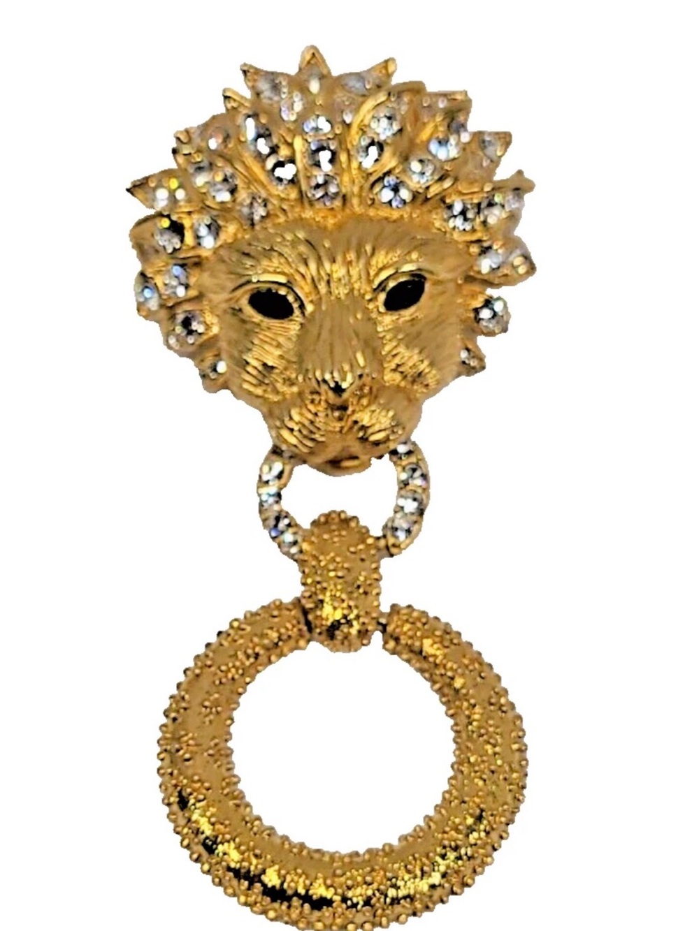 Vintage JBK Camrose and Kross Lion Head Brooch